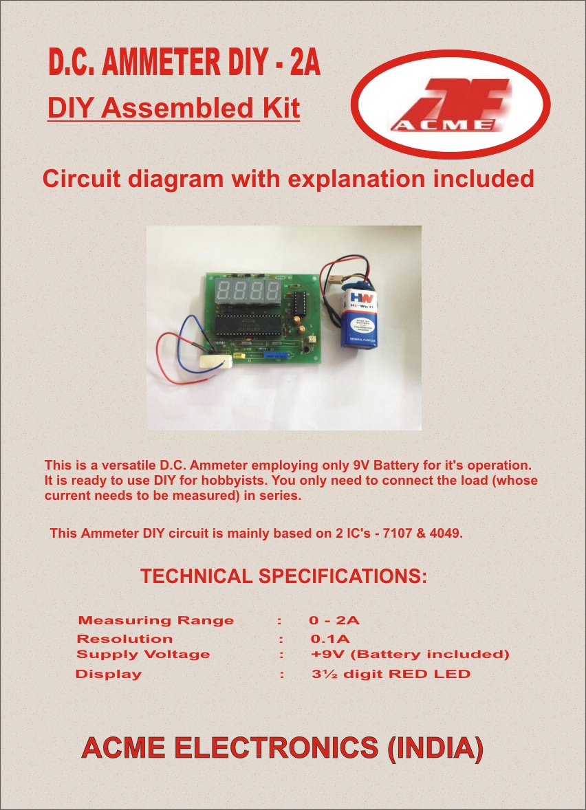 Ammeter DIY
